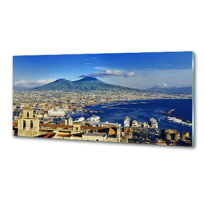 Pannello paraschizzi cucina con motivo ispirato a Napoli, Italia