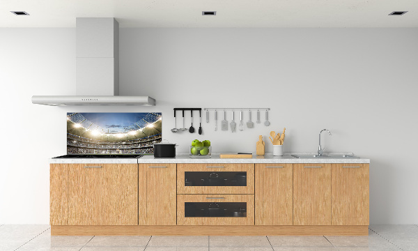 Rivestimento parete cucina a tema stadio