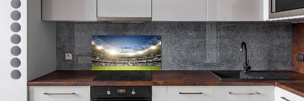 Rivestimento parete cucina a tema stadio