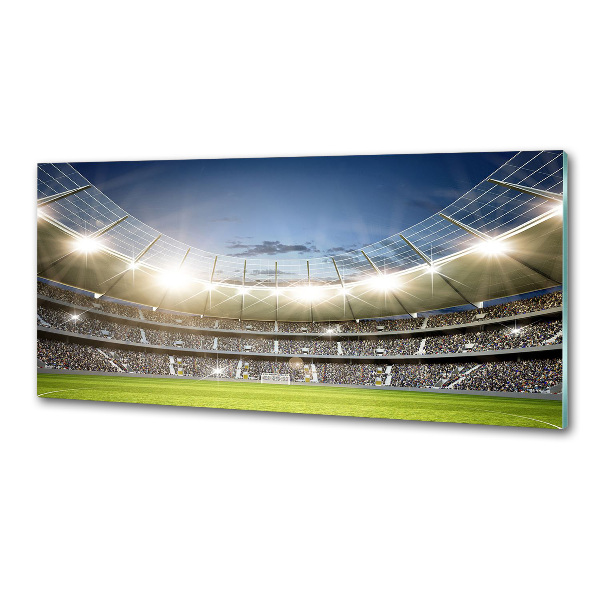 Rivestimento parete cucina a tema stadio