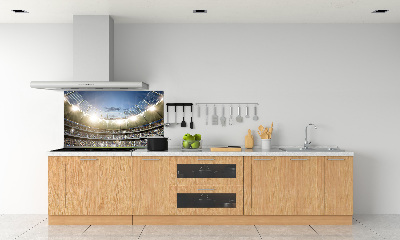Rivestimento parete cucina a tema stadio