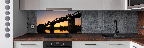 Pannello retrocucina con motivo Ponte in Thailandia