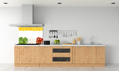 Pannello paraschizzi cucina con stampa della bandiera italiana