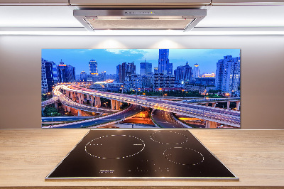 Pannello retrocucina con motivo Viadotto