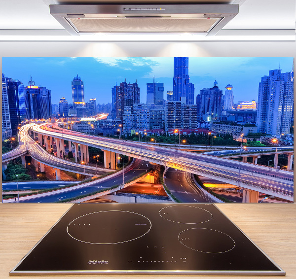 Pannello retrocucina con motivo Viadotto