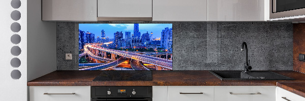 Pannello retrocucina con motivo Viadotto