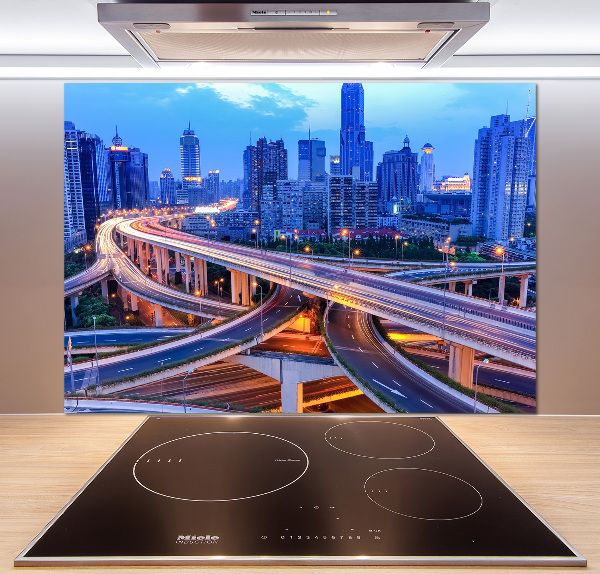 Pannello retrocucina con motivo Viadotto