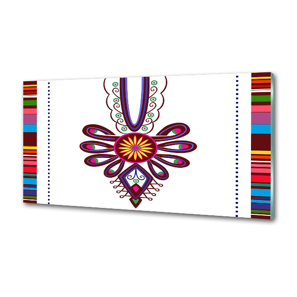 Pannello paraschizzi cucina con modello popolare polacco