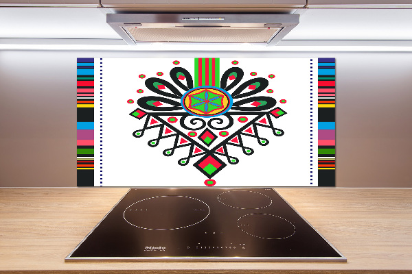 Rivestimento parete cucina con il modello popolare polacco