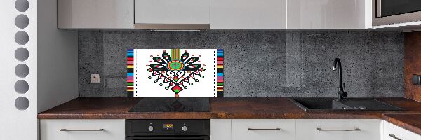 Rivestimento parete cucina con il modello popolare polacco