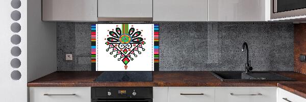 Rivestimento parete cucina con il modello popolare polacco