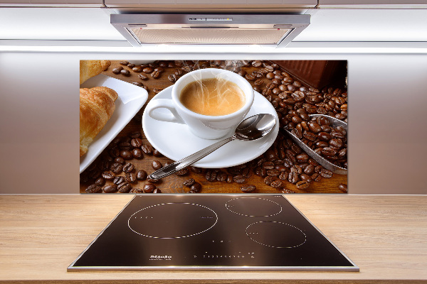 Rivestimento parete cucina in finitura «Caffè aromatico»