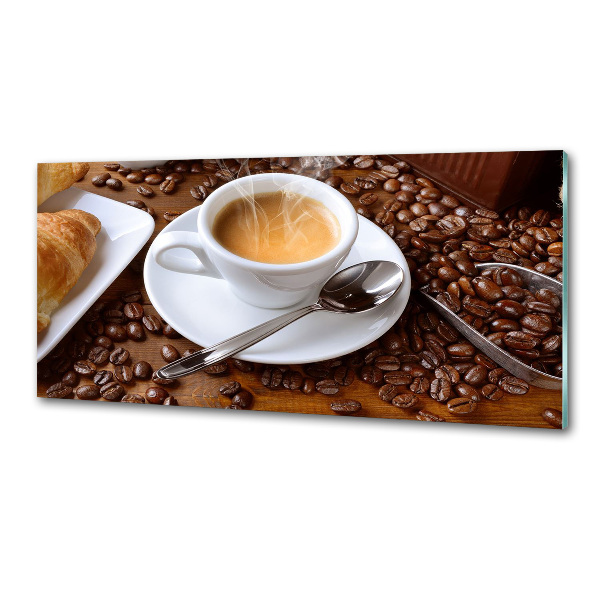 Rivestimento parete cucina in finitura «Caffè aromatico»