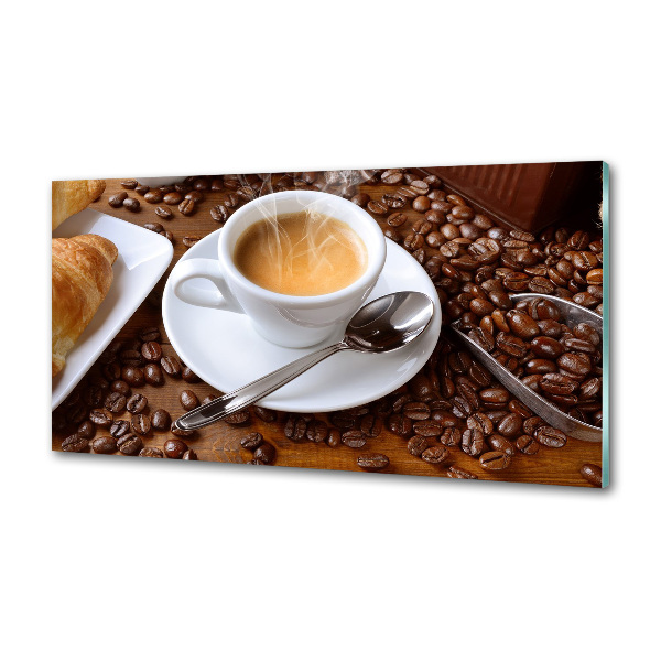 Rivestimento parete cucina in finitura «Caffè aromatico»