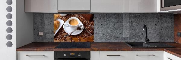 Rivestimento parete cucina in finitura «Caffè aromatico»