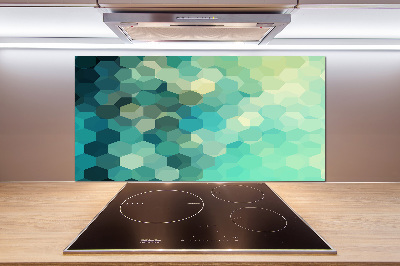 Pannello paraschizzi cucina con motivo a sfondo astratto