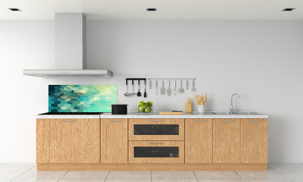 Pannello paraschizzi cucina con motivo a sfondo astratto