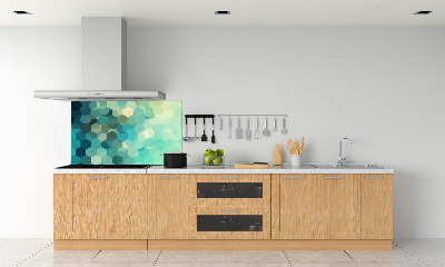 Pannello paraschizzi cucina con motivo a sfondo astratto