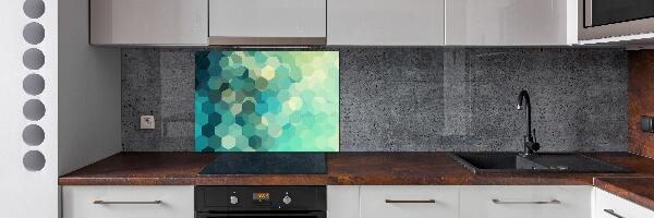 Pannello paraschizzi cucina con motivo a sfondo astratto
