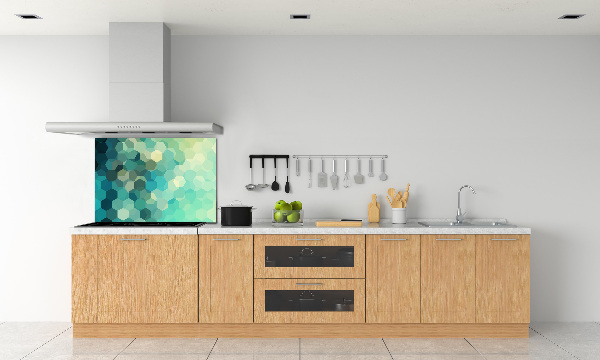 Pannello paraschizzi cucina con motivo a sfondo astratto