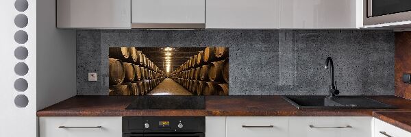 Rivestimento parete cucina con finitura Cantina Porto