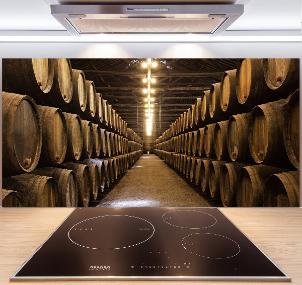 Rivestimento parete cucina con finitura Cantina Porto