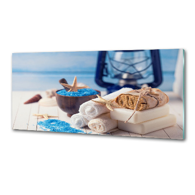 Pannello paraschizzi cucina con rivestimento per rigenerazione biologica