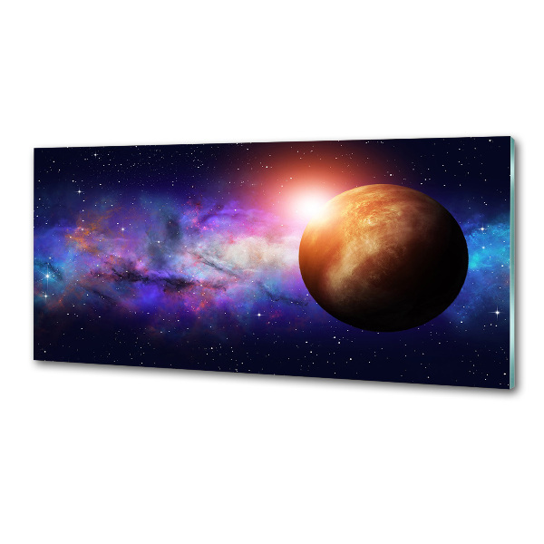 Pannello paraschizzi cucina con motivo Nebulosa