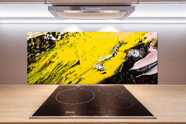 Pannello retrocucina con motivo a trama astratta