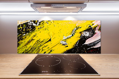 Pannello retrocucina con motivo a trama astratta