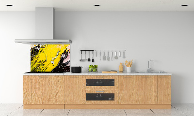 Pannello retrocucina con motivo a trama astratta