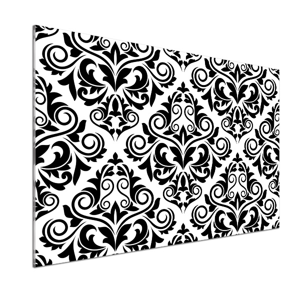 Pannello paraschizzi cucina con motivo ornamentale