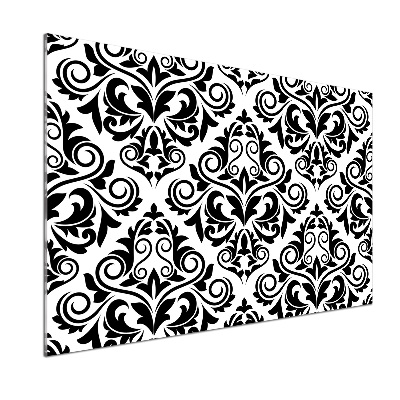 Pannello paraschizzi cucina con motivo ornamentale