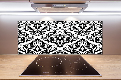 Pannello paraschizzi cucina con motivo ornamentale