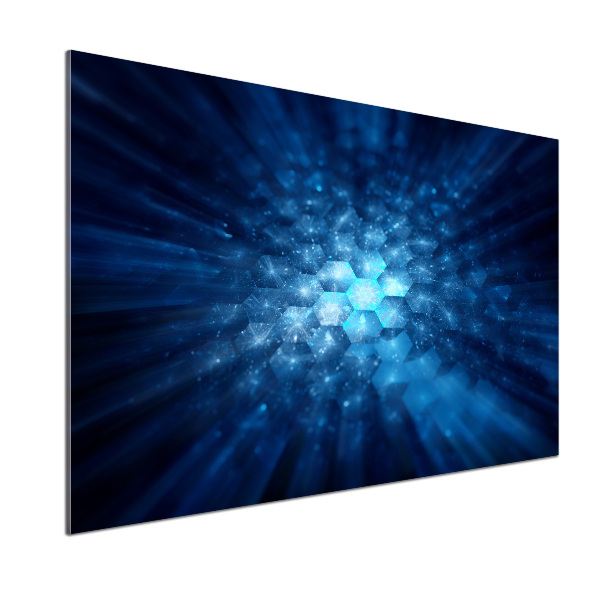 Pannello paraschizzi cucina con motivo a cristalli