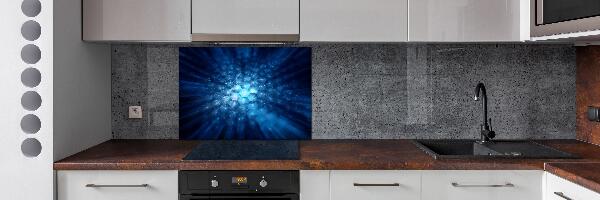 Pannello paraschizzi cucina con motivo a cristalli