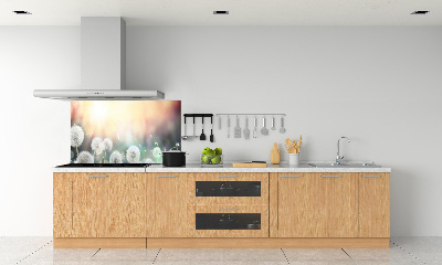 Rivestimento parete cucina con motivo Campo di tarassaco