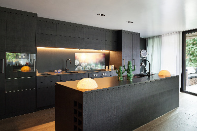 Rivestimento parete cucina con motivo Campo di tarassaco