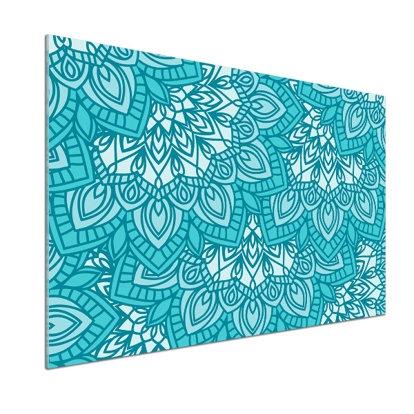 Rivestimento parete cucina con ornamenti