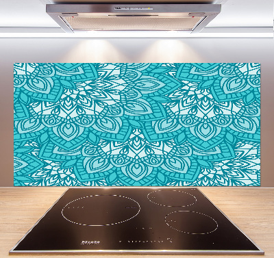 Rivestimento parete cucina con ornamenti