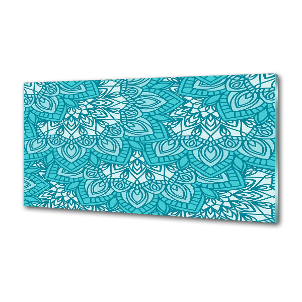 Rivestimento parete cucina con ornamenti