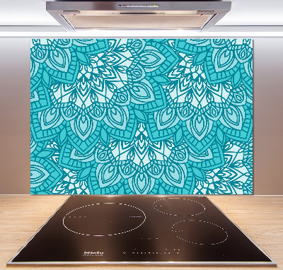 Rivestimento parete cucina con ornamenti