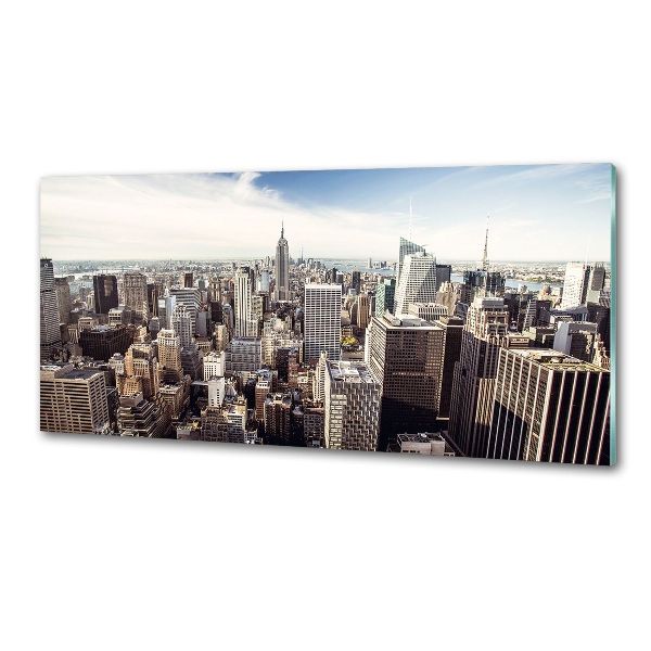 Pannello retrocucina in stile New York