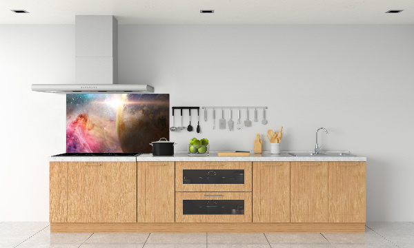 Pannello retrocucina con motivo 'Galassia'