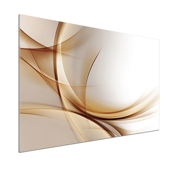 Pannello retrocucina con motivo a onde astratte