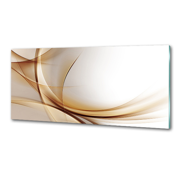 Pannello retrocucina con motivo a onde astratte