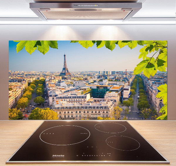 Rivestimento parete cucina in stile Parigi