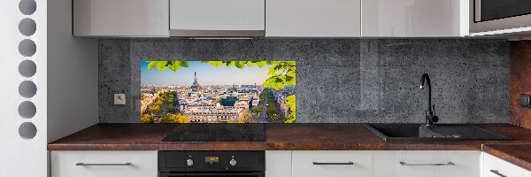 Rivestimento parete cucina in stile Parigi