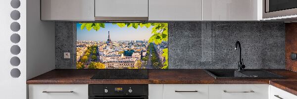 Rivestimento parete cucina in stile Parigi