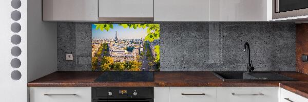 Rivestimento parete cucina in stile Parigi